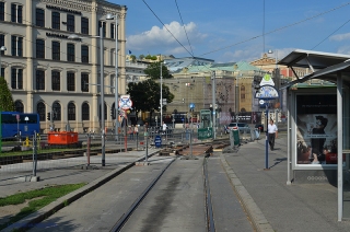 2012-06-27 _ Bauarbeiten Gleisverbindung Karlsplatz