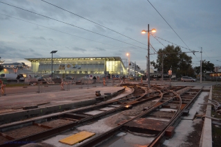 2012-10-28 _ Bauarbeiten Linie 25neu Kagran