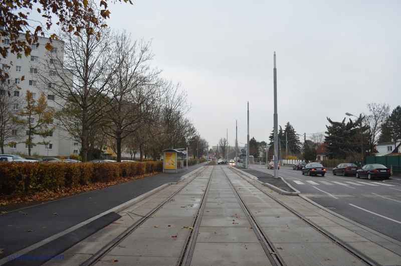 2012-11-23 _ Bauarbeiten Linie 26neu Ziegelhofstraße