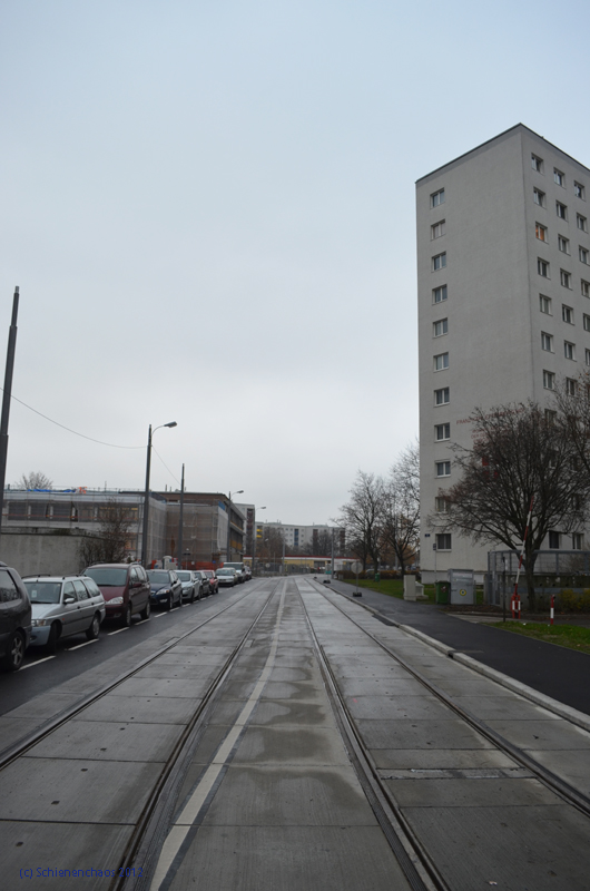 2012-11-23 _ Bauarbeiten Linie 26neu Prinzgasse