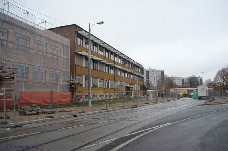 2012-11-23 _ Bauarbeiten Linie 26neu Prinzgasse