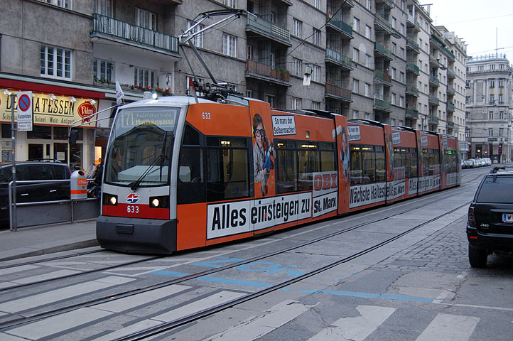 71er-Ablenkung zur Radetzkystraße