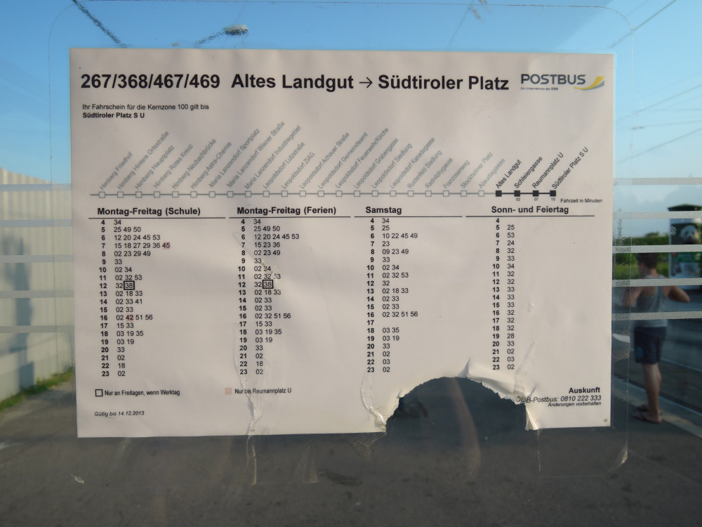Altes Landgut 2013 Regionalbusfahrplan