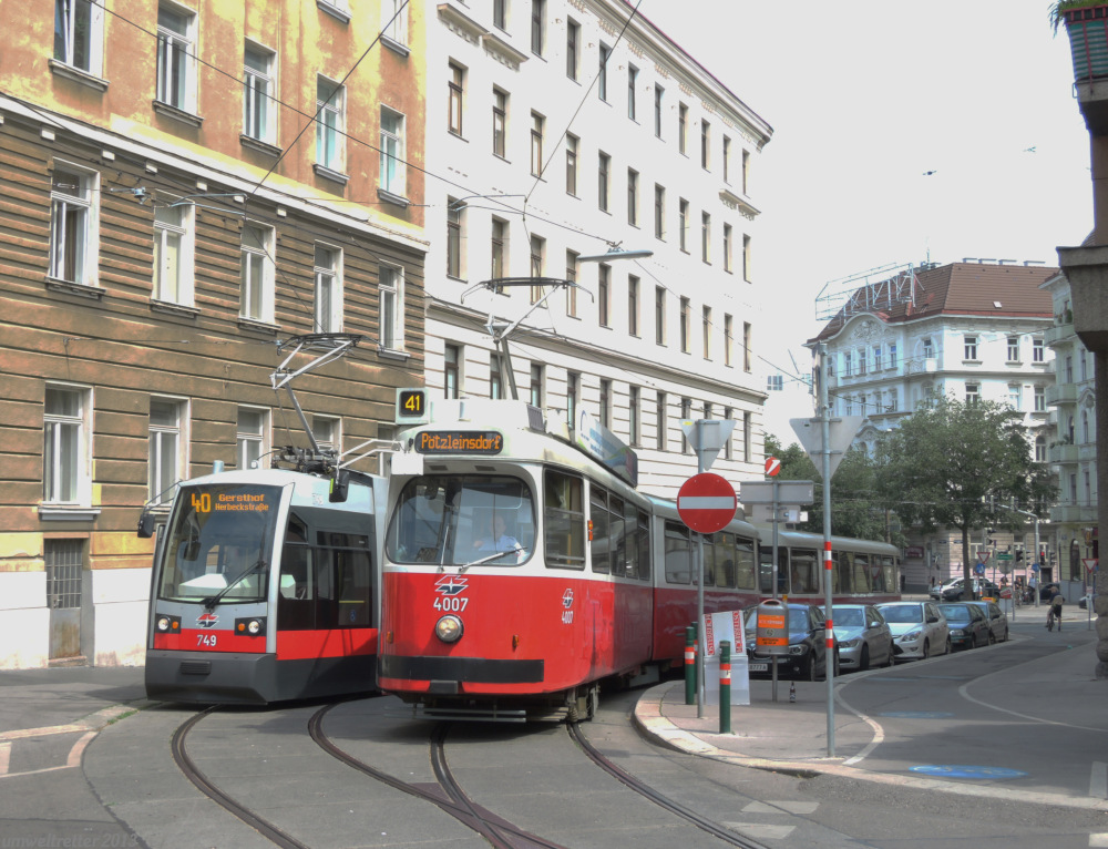 40er 41er Umleitung Sommer 2013 Glatzgasse