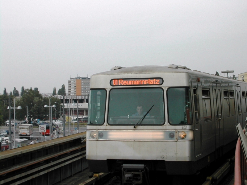 u1 mit lcd fahrzielanzeige