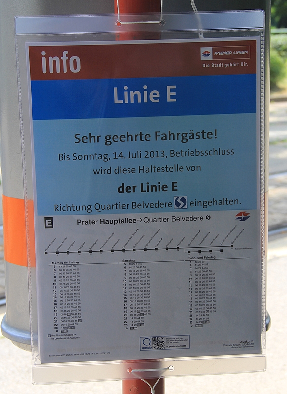 Ersatzlinie E - 015