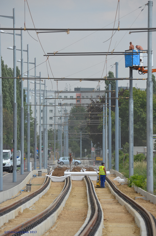 2013-07-25 _ Bauarbeiten Linie 26neu