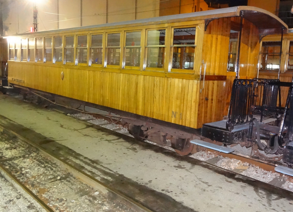 Tren de Sóller_Beiwagen_No 1