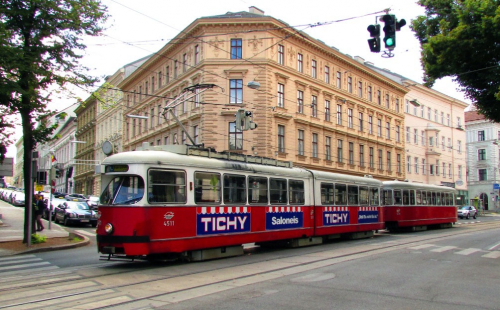 E1 + c3 auf der Wiedner Hauptstraße