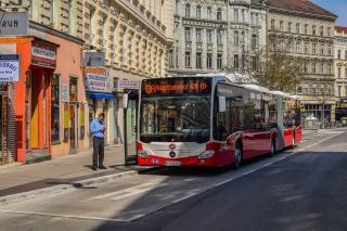 Einsatz von Citaro Gelenkbussen auf Linie 13A