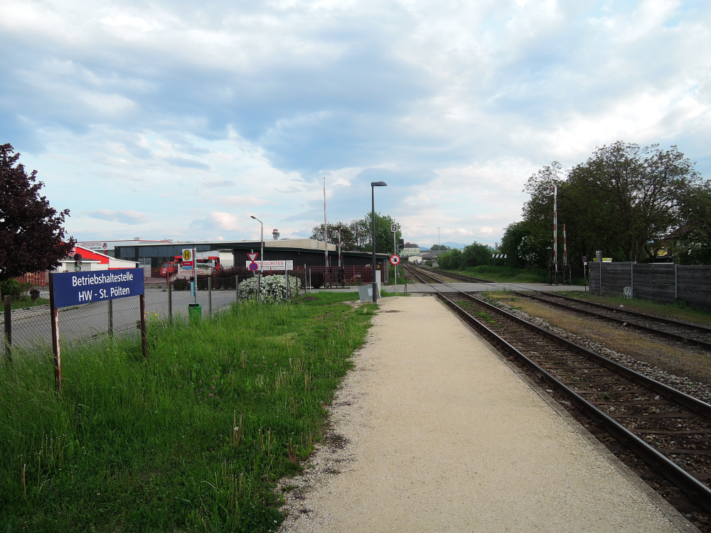 Betriebshaltestelle HW - St. Pölten Bild2