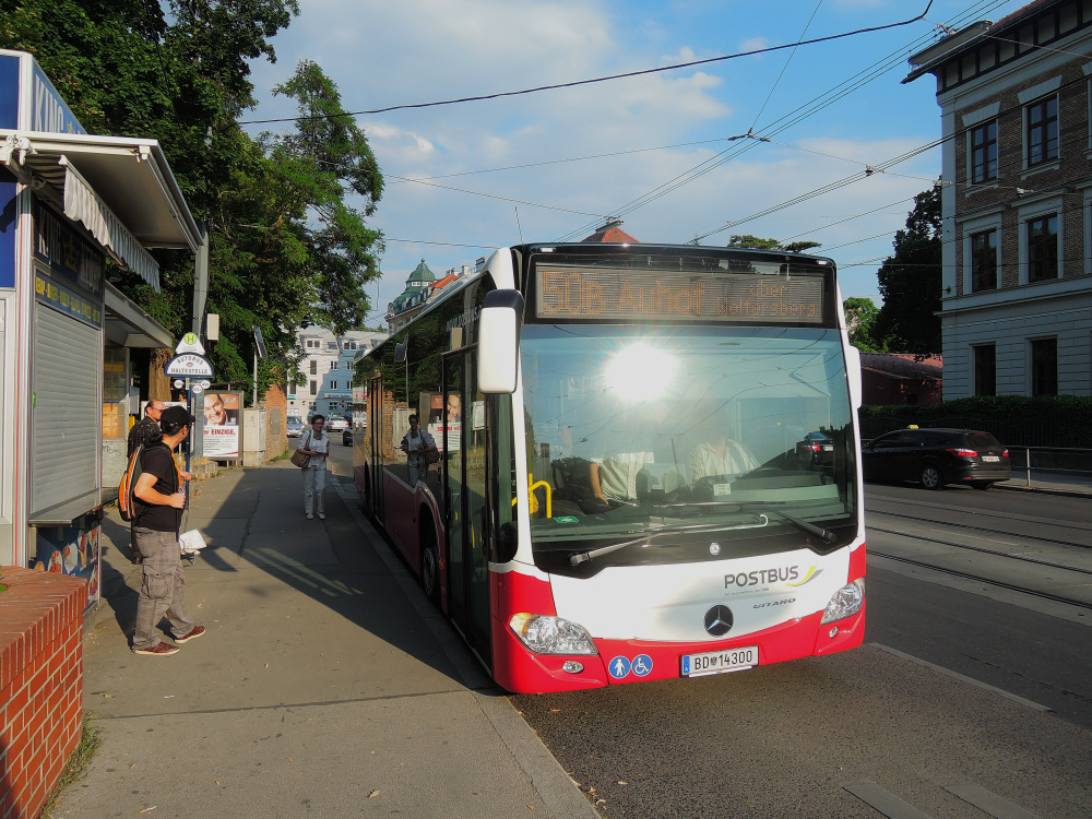 50B Hütteldorf, Bujattigasse über Wolfersberg