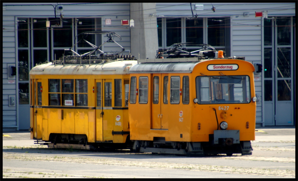 2015-07-06/LH 6427+BH 6400/Zentralwerkstätte Simmering