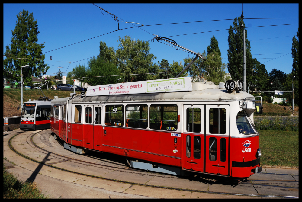 2015-08-31/4560/Straßenbahnlinie 49/Baumgarten