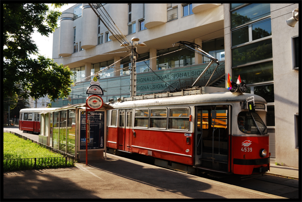 2016-06-08/4539/Straßenbahnlinie 46/Joachimsthalerplatz