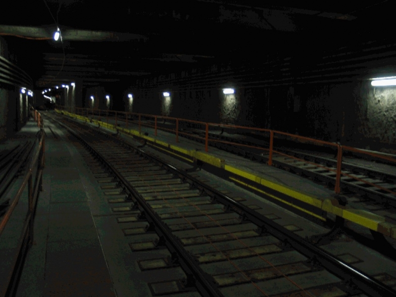 U2 Eingleisiger Abschnitt