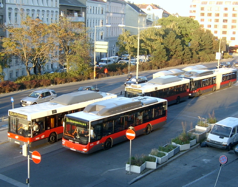 9A, 63A, 10A in Meidling