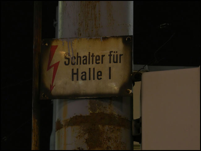 Schalter für Halle I