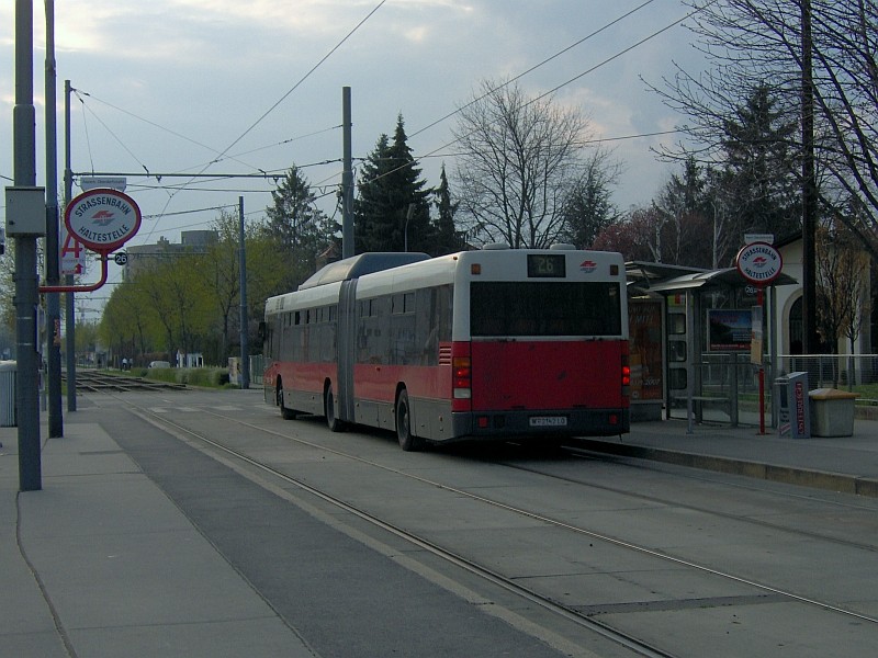 Schienenersatzverkehr auf der Linie 26 4