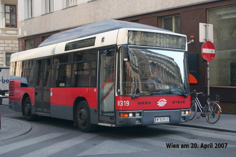 8319 im Einsatz - Linie 2A