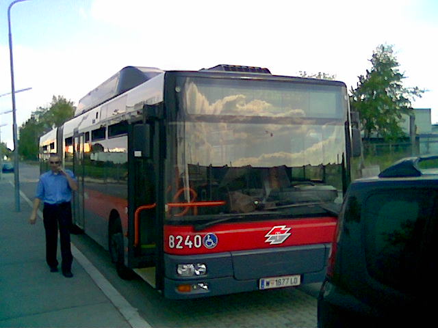 8240 vor dem rta-Windkanal