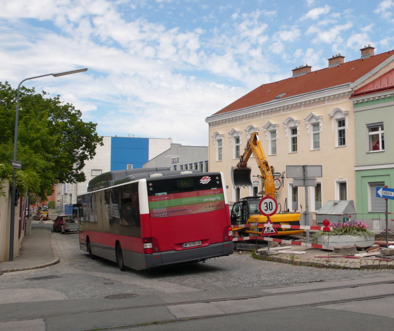 Umleitung Liesing 14 64A 8409