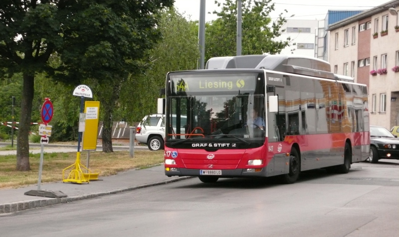 Umleitung Liesing 15 64A 8417