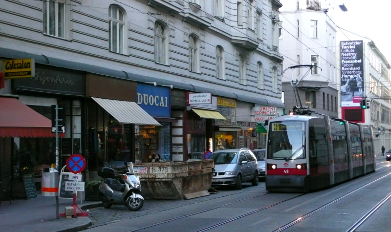 46 49 (Umleitung) Josefstädter Straße