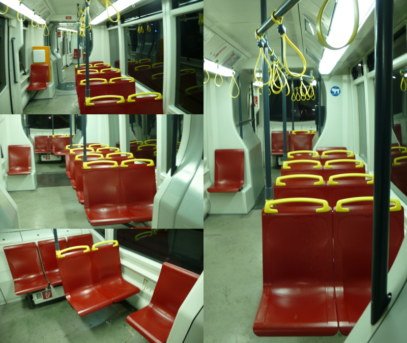 65 6 rote Plastiksitze wie in ULF A¹ !