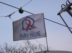 AidsHilfe Fähnchen