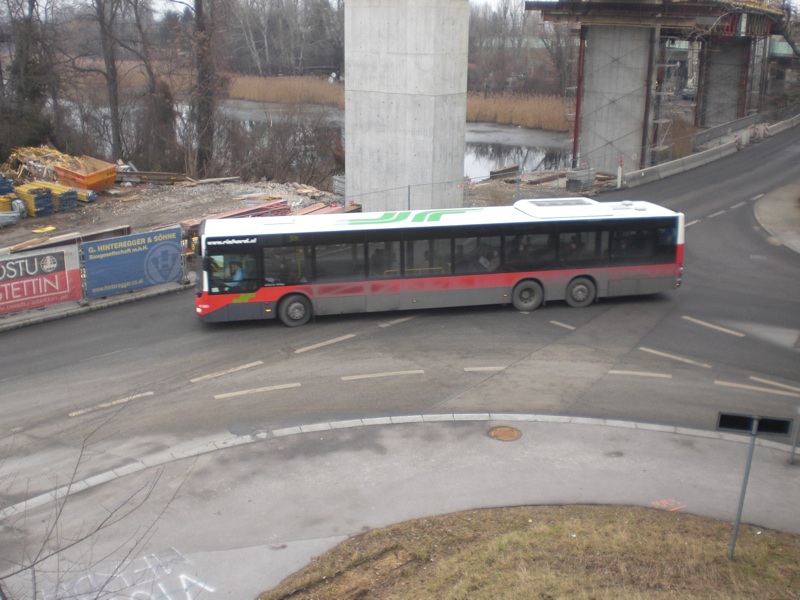 Aufgenommen in der Haltestelle "Mühlwasserstraße" 2